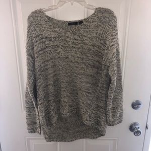 Patch Sleeve Sweater